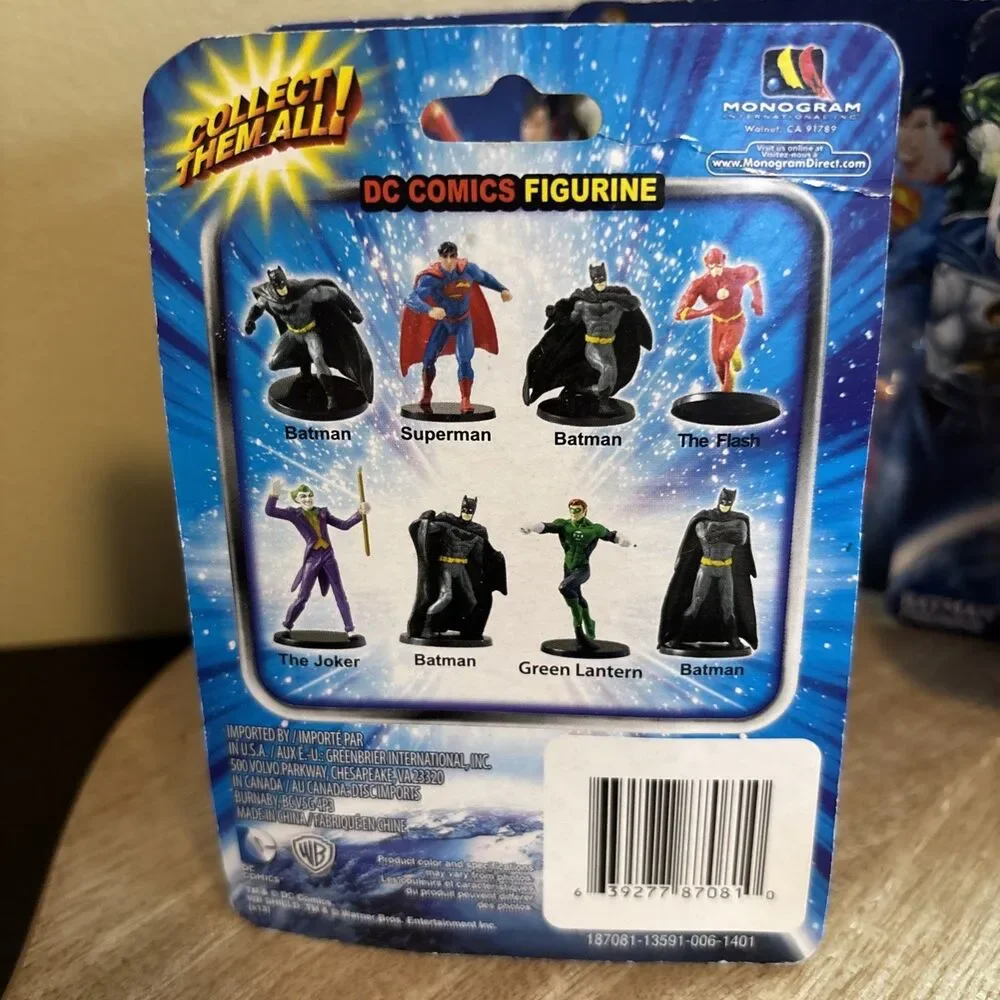 4 DC Comics Superman-Batman-Joker-Green lantern 2.5